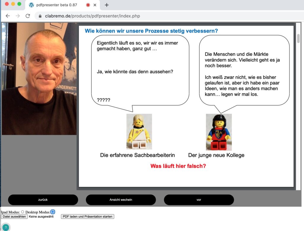 Screenshot pdfpresenter