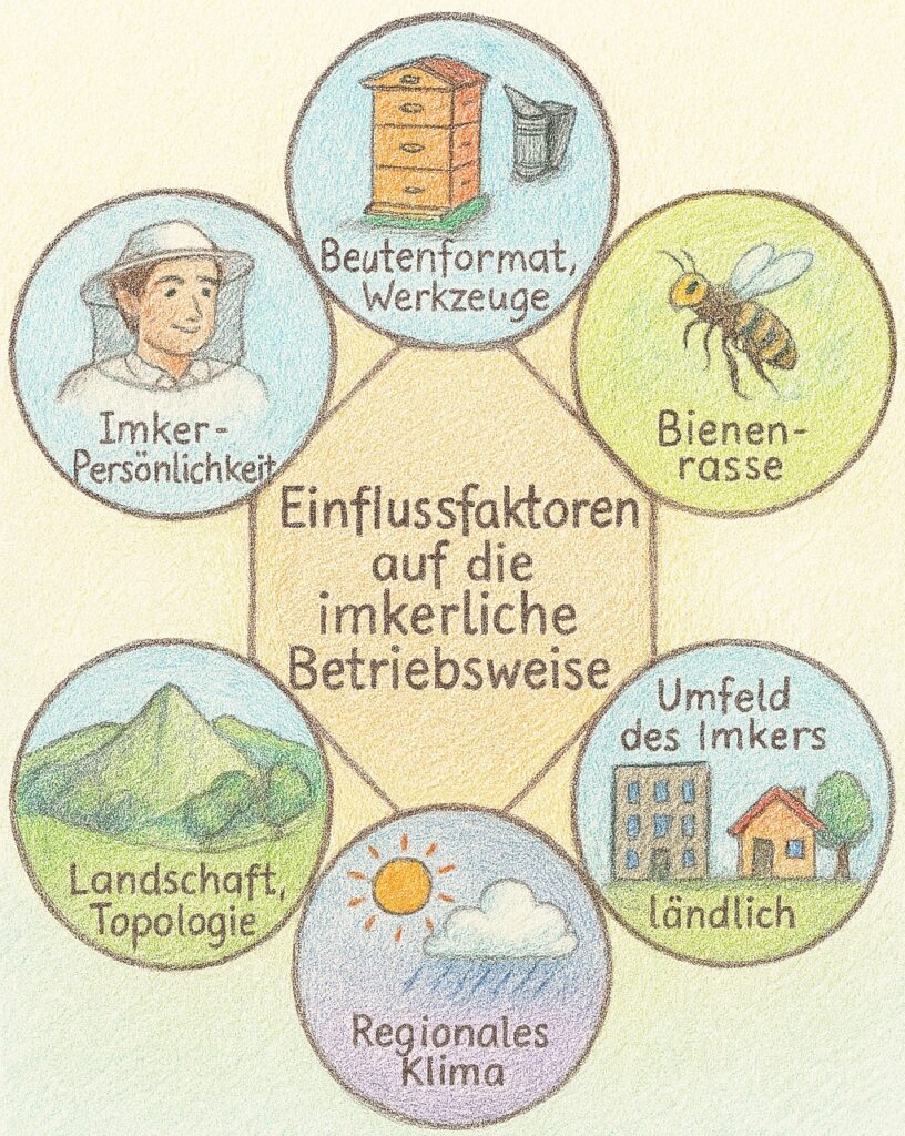 Titelbild für imkerliche Betriebsweise