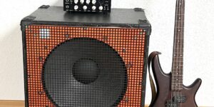 Die umgebaute Glockenklang Box auf 18 Zoll Thomann 18-500/8A